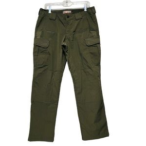 5.11 Tactical Stryke Tactical Pants Olive Drab Green Size 12 Regular